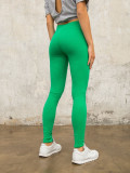 Zelené basic legíny