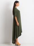 Khaki oversized šaty