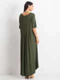 Khaki oversized šaty