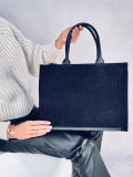 Dámska shopper taška čierna