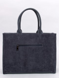 Dámska shopper taška tmavosivá