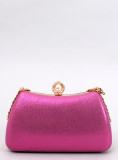 Spoločenská clutch kabelka ružová