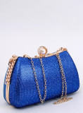 Spoločenská clutch kabelka kobaltovomodrá