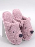 Ružové dámske papuče TEDDY BEAR