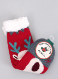 Ponožky REINDEER červené