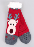Ponožky REINDEER červené