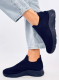 Tenisky typu slip-on námornícke modré