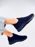 Tenisky typu slip-on námornícke modré