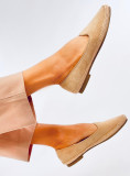 Camel espadrilky z ekosemišu
