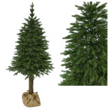 Vianočný stromček Smrek prírodný na pni 220 cm