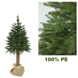 Vianočný stromček Smrek prírodný na pni 160 cm