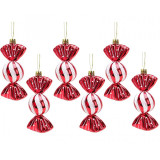 Vianočné ozdoby - bonbóny 6 ks