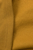 Predĺžená mikina mustard/čierna
