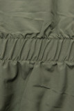 Obojstranná prechodná parka khaki/čierna