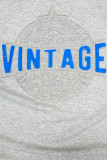 Šaty VINTAGE sivé