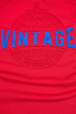 Šaty VINTAGE červené