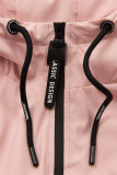 Ružová prechodná parka CLASSIC