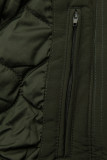 Prechodná parka so zateplením khaki