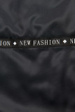 Tmavomodrá parka FASHION