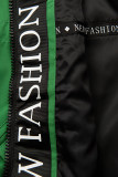Ľahká prechodná parka FASHION zelená
