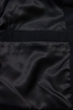 Ľahká prechodná parka FASHION tmavomodrá