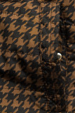 Obojstranná prechodná parka khaki/hnedá pepito