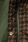 Obojstranná prechodná parka khaki/hnedá pepito