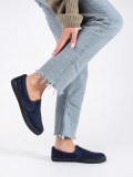 Tmavomodré slip-on tenisky