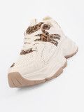 Sneakersy s hrubou podrážkou v animal vzore