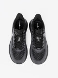 Ľahké čierne sneakersy s priedušným zvrškom