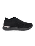 Čierne športové slip-on tenisky s textilným zvrškom