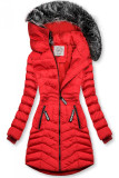 Červená zimná bunda FASHION