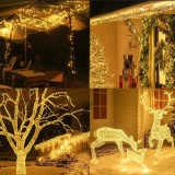 Vianočné svetlá - 500 LED, 50m, teplá biela