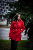 Zelená parka FASHION