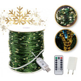 Vianočné svetlá - 500 LED, 50m, teplá biela