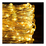 Vianočné svetlá - 200 LED, 20m, teplá biela