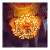 Vianočné svetlá - 200 LED, 20m, teplá biela