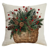 Vianočná obliečka na vankúš BOHO 45 cm x 45 cm