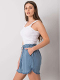 Biely pruhovaný top