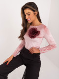 Elegantné body vo svetloružovej