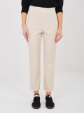 Elegantné béžové cigaretové nohavice