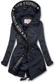 Ľahká prechodná parka FASHION tmavomodrá