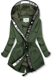Olivovozelená parka FASHION