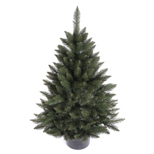 Vianočný stromček v kvetináči Smrek SKANDI 110 cm