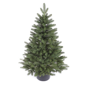 Vianočný stromček v kvetináči 3D Smrek MORITZ 110 cm