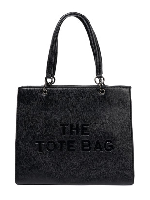 Klasická čierna shopperka TOTE