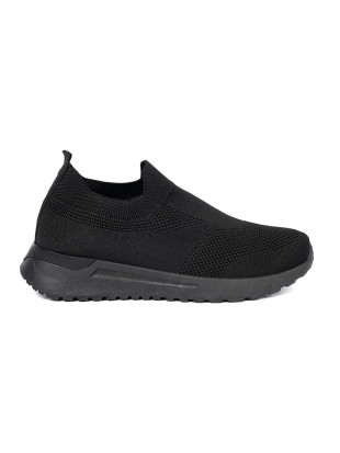 Čierne slip-on tenisky