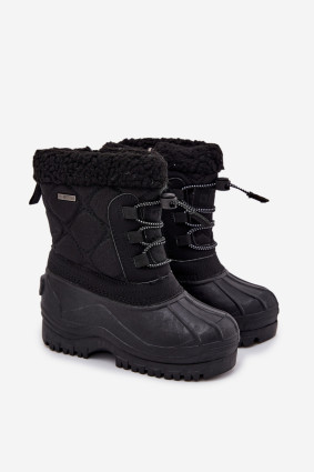 Zateplené snehule na zips čierne