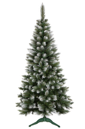 Vianočný zasnežený stromček Borovica JOY 220 cm